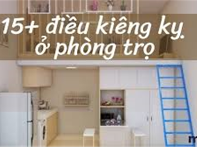 Những Điều Kiêng Kỵ Khi Ở Phòng Trọ Để Thu Hút Năng Lượng Tích Cực Và Tránh Xui Xẻo - Nhà Đất Văn Minh